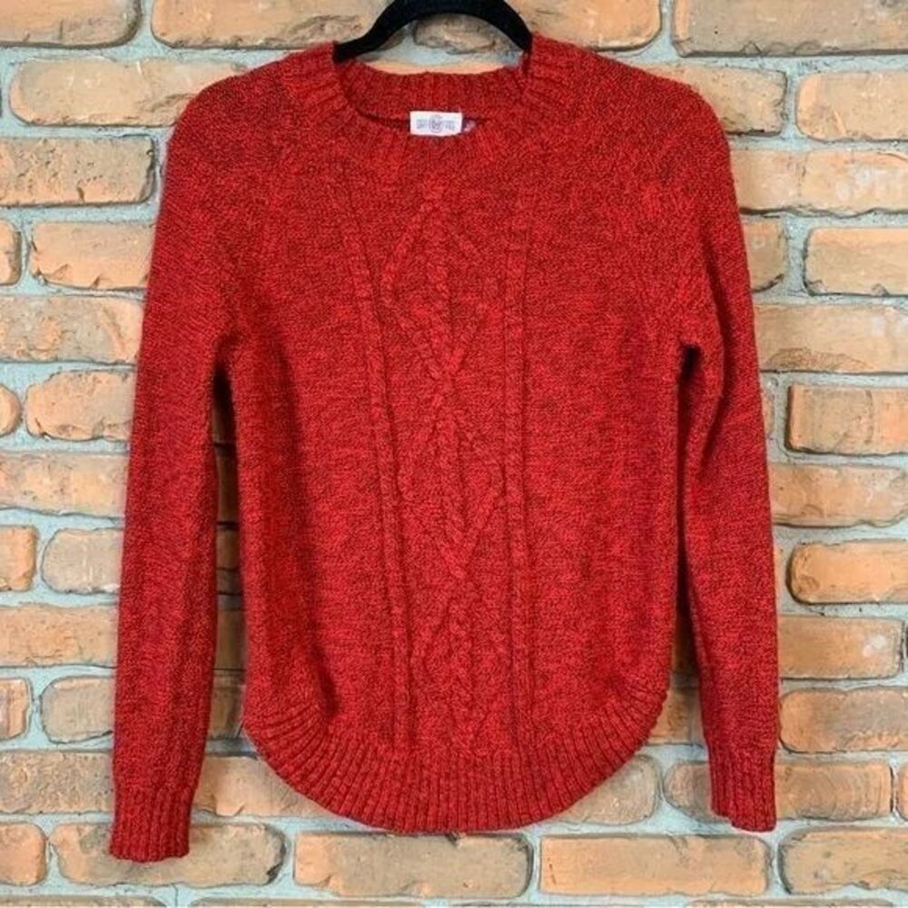 2 for $30. Offers open! Women’s size L sweater SO Red Crew Neck Sweater